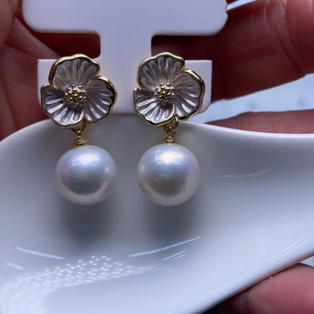 未镶嵌耳饰淡水珍珠