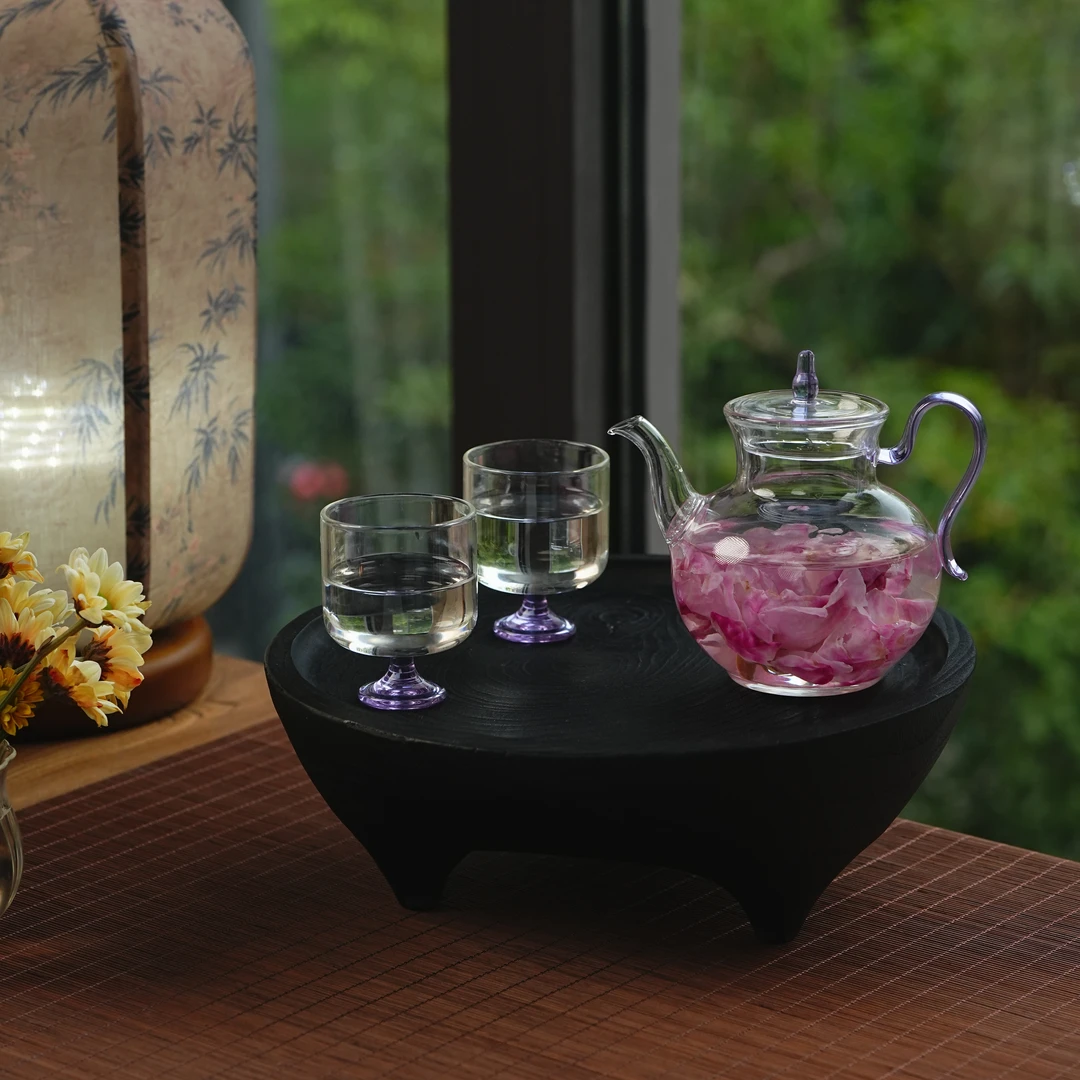 【岚酌智选】宋微壶玻璃手执壶中式带过滤绿茶泡茶器专用花茶壶