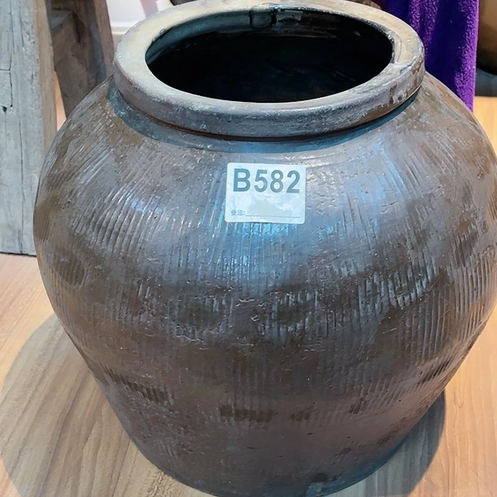 春*翔宇老物件老陶罐b582