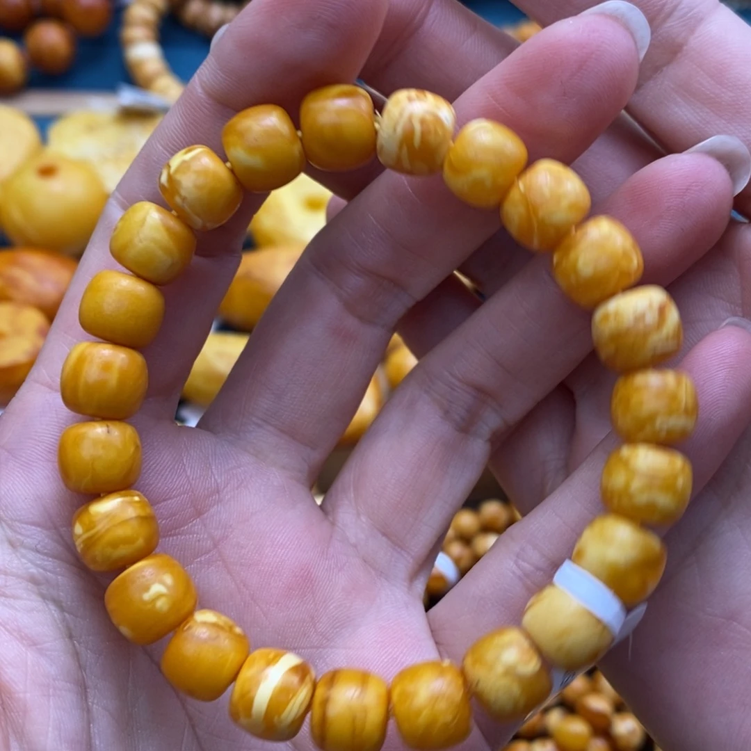 琥珀手链未镶嵌9加