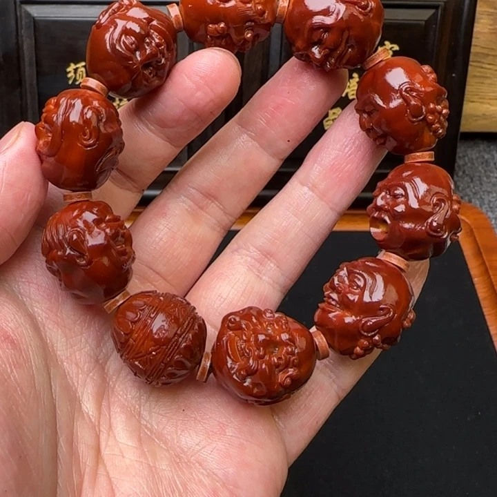 橄榄核吊坠须派罗汉