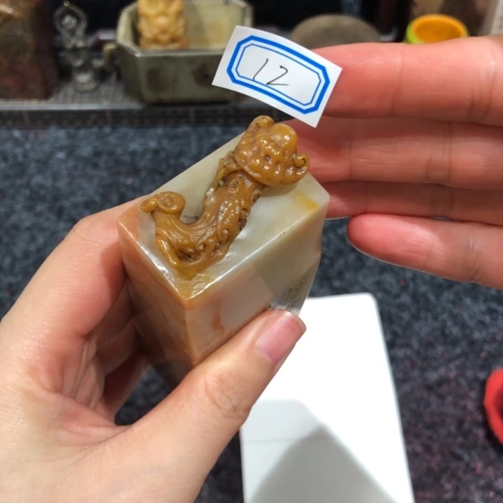 S***n印石寿山石SOLO老司机的12号存君子心