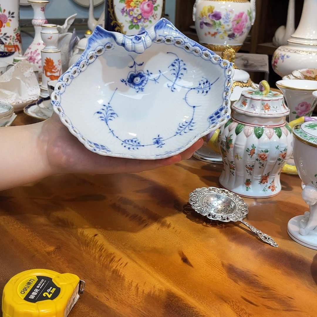 摆件中古哥哈猫耳盘