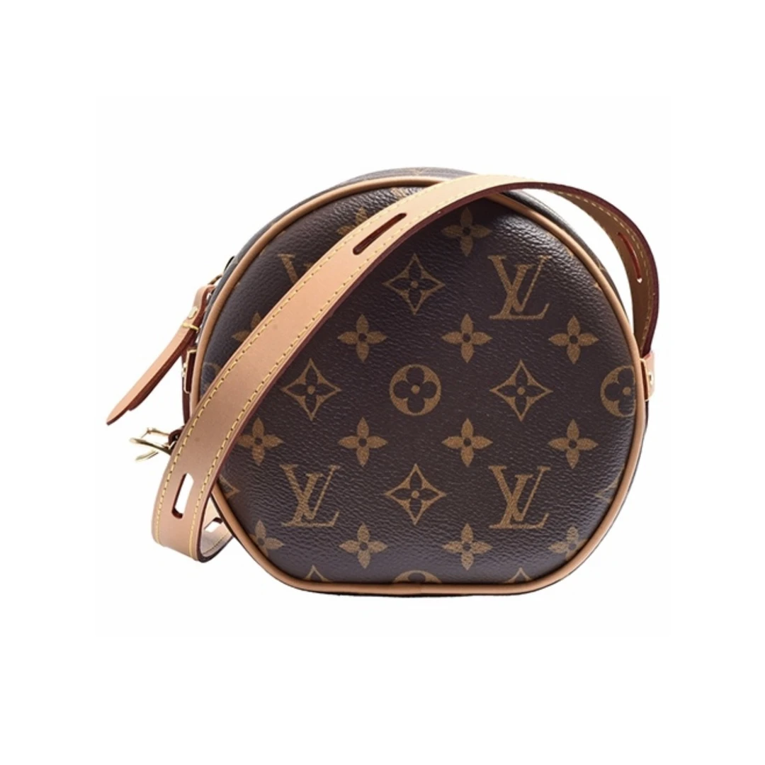99新 LouisVuitton/路易威登 软圆饼包小号单肩斜挎