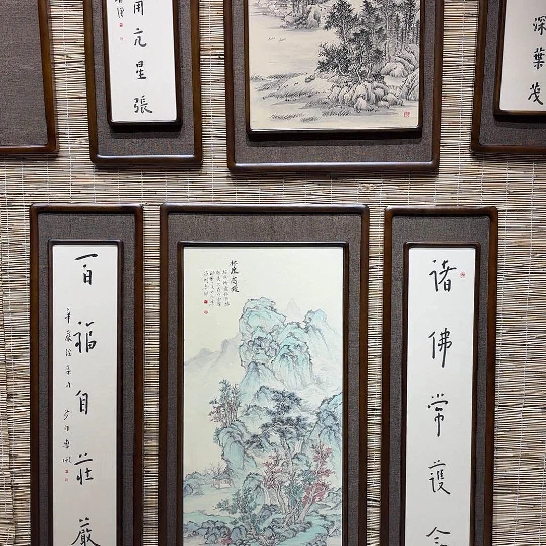 是***～国画真人手绘作品