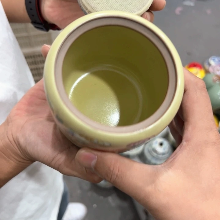 瑕疵福利品陶瓷茶叶罐