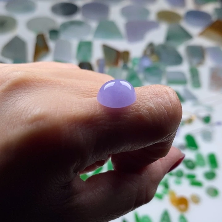 腊***新翡翠未镶嵌挂件天然翡翠