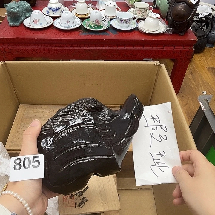 瓷片呀工艺品摆件瓷器摆件正能量
