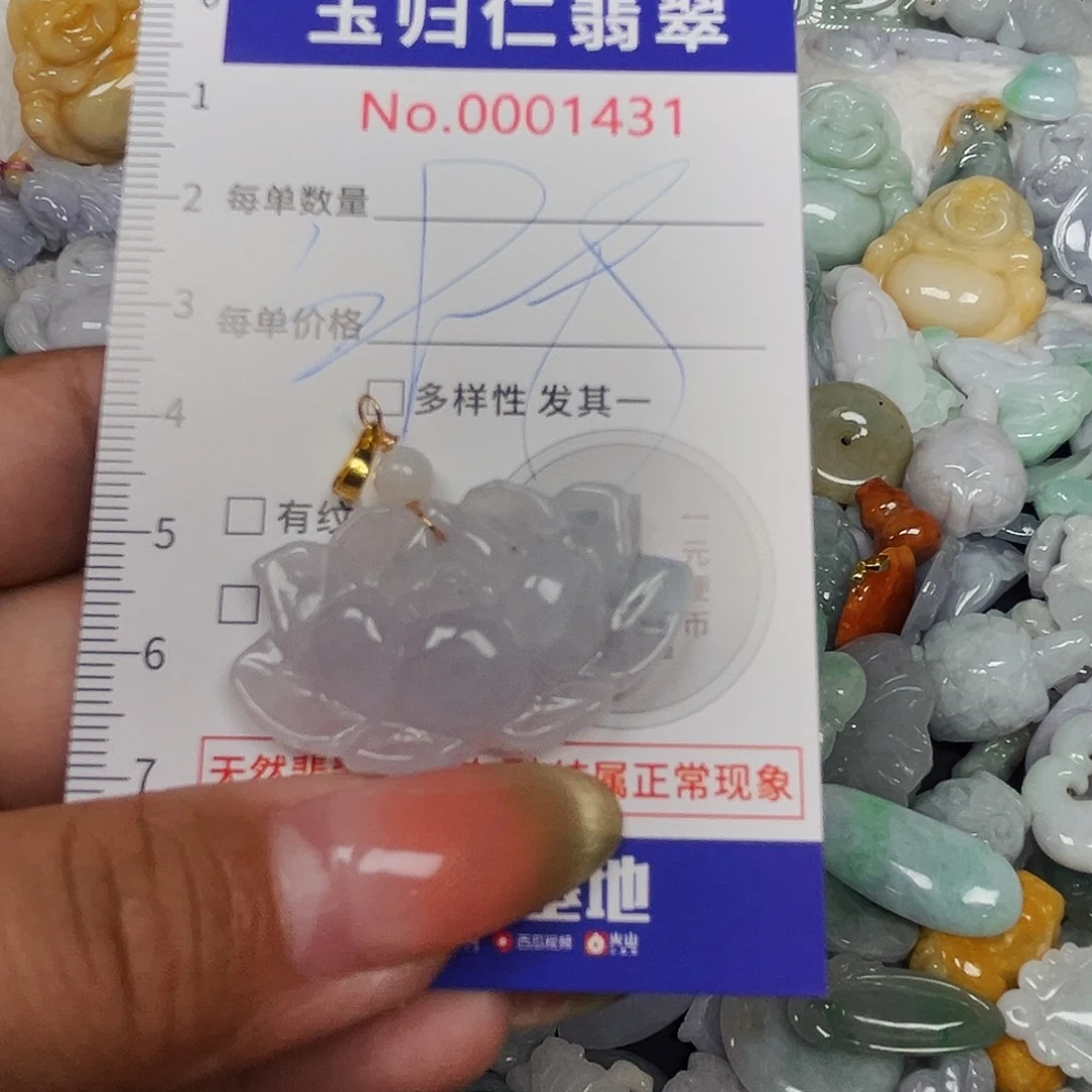 翡翠未镶嵌颈饰111