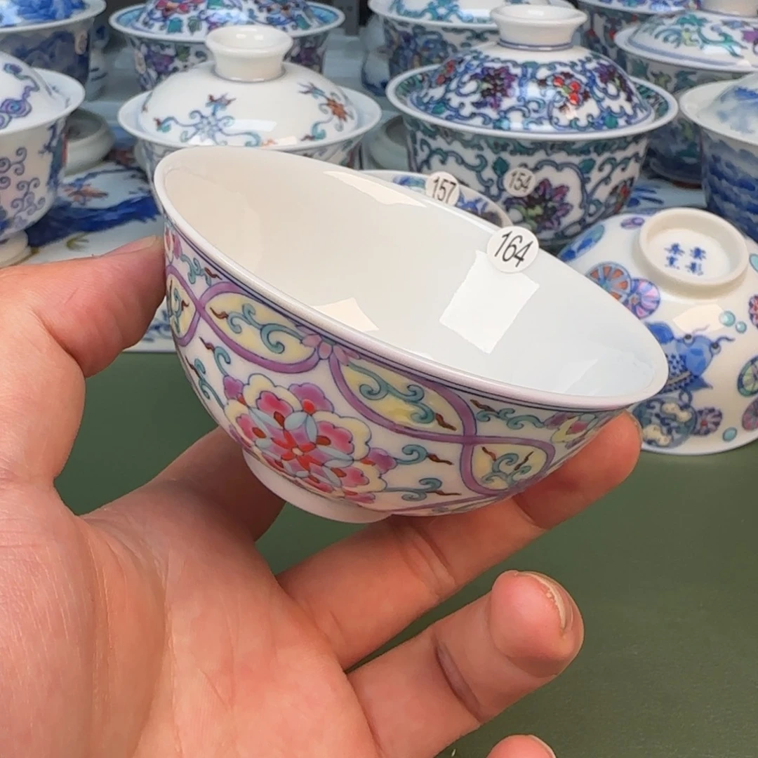 彦祖纯手工手绘茶具164