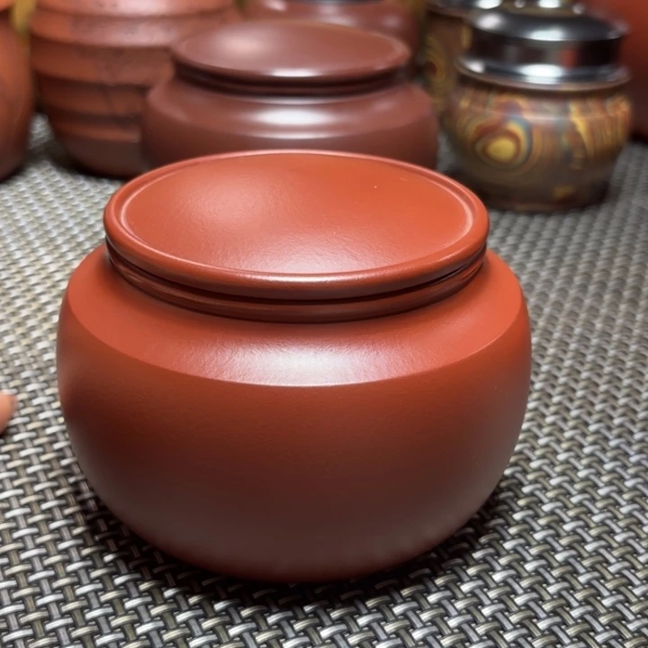 紫砂茶叶罐中高端紫砂茶叶罐