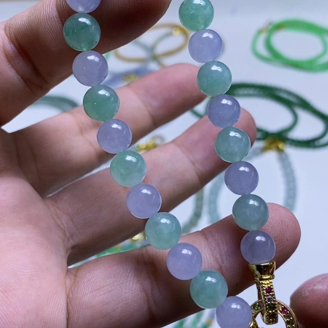 未镶嵌定制翡翠卡7.5