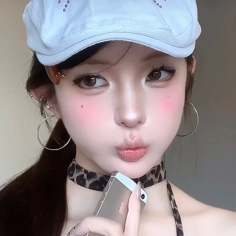 PP同款千禧辣妹素圈大耳环气质感绝美耳饰女耳圈耳扣耳钉