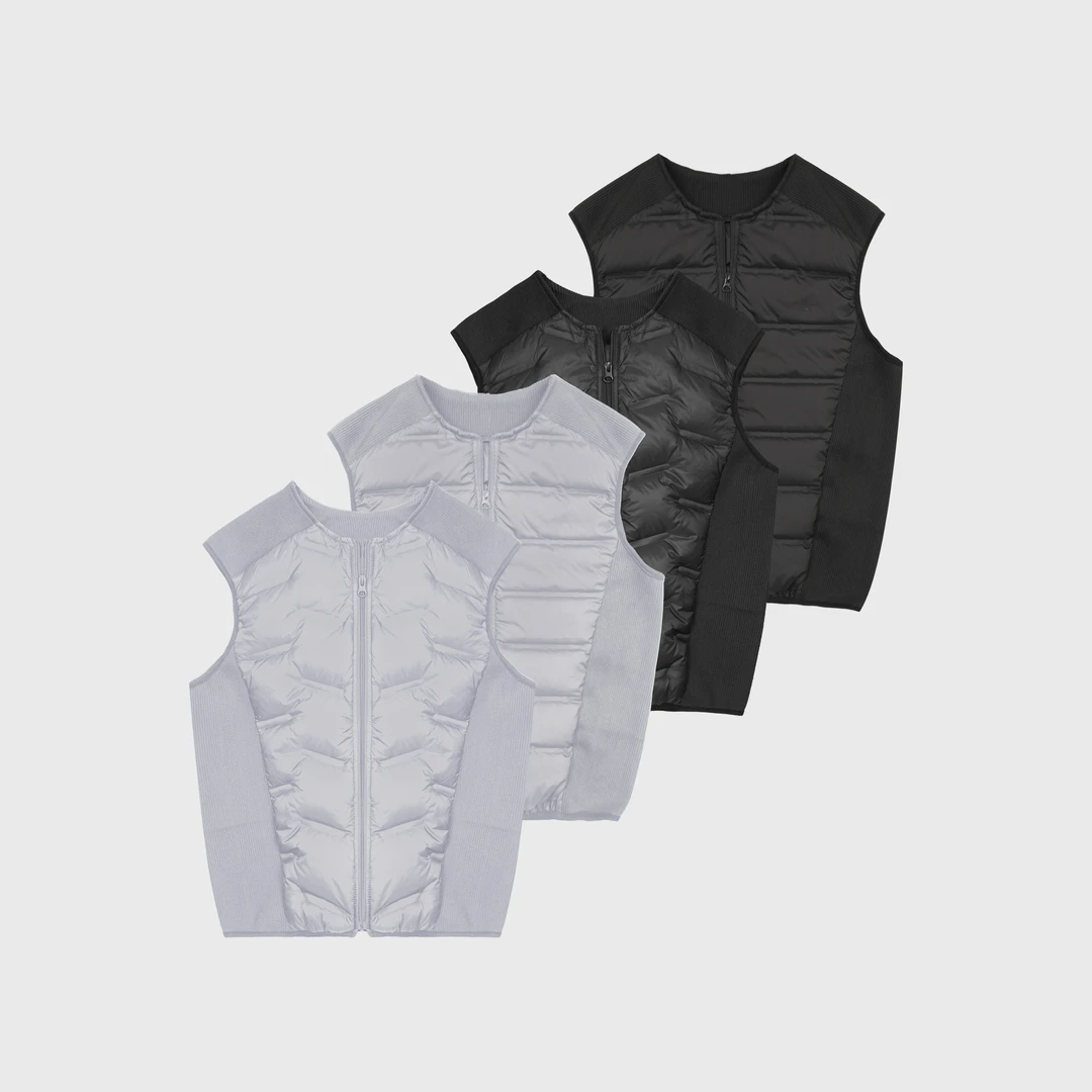 羽绒内胆马甲 排骨/格子款