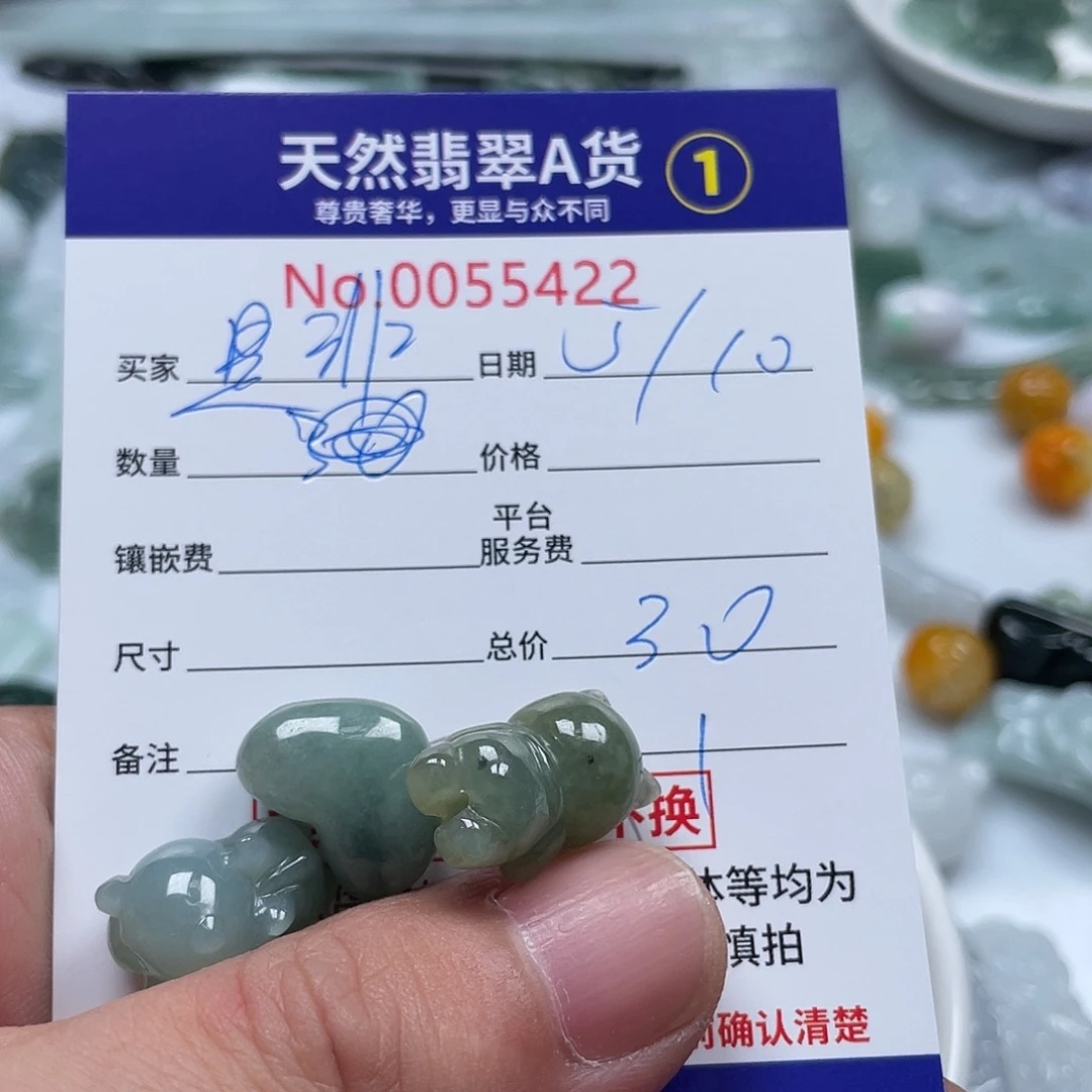 翡翠未镶嵌颈饰是*题