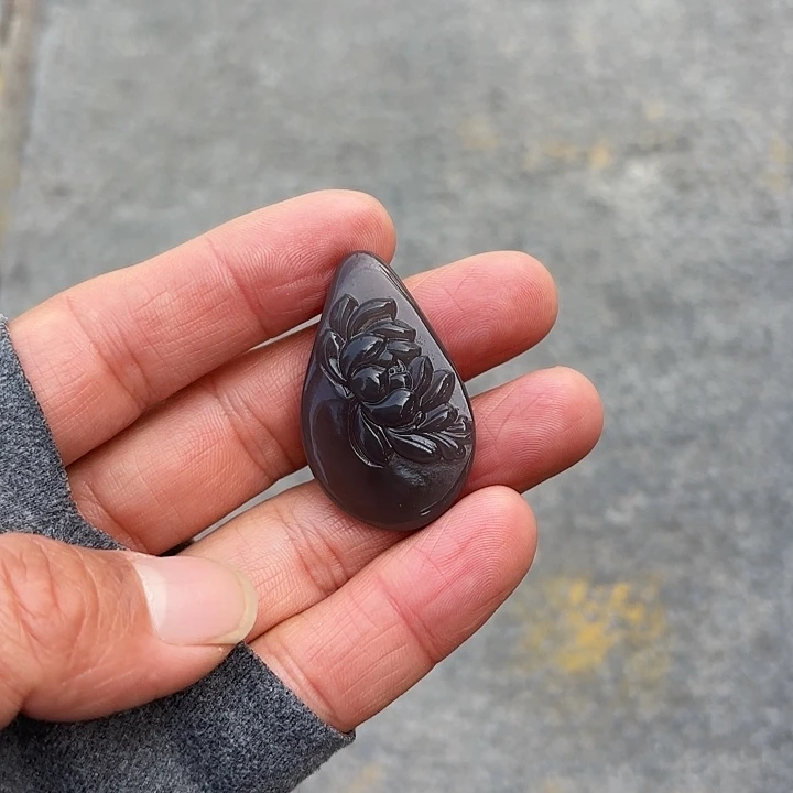 吊坠(不含链)未镶嵌和田玉小*