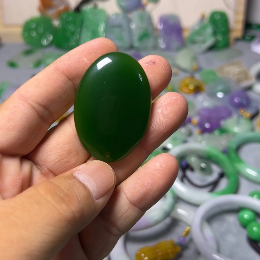 白玉菩提吊坠吊坠