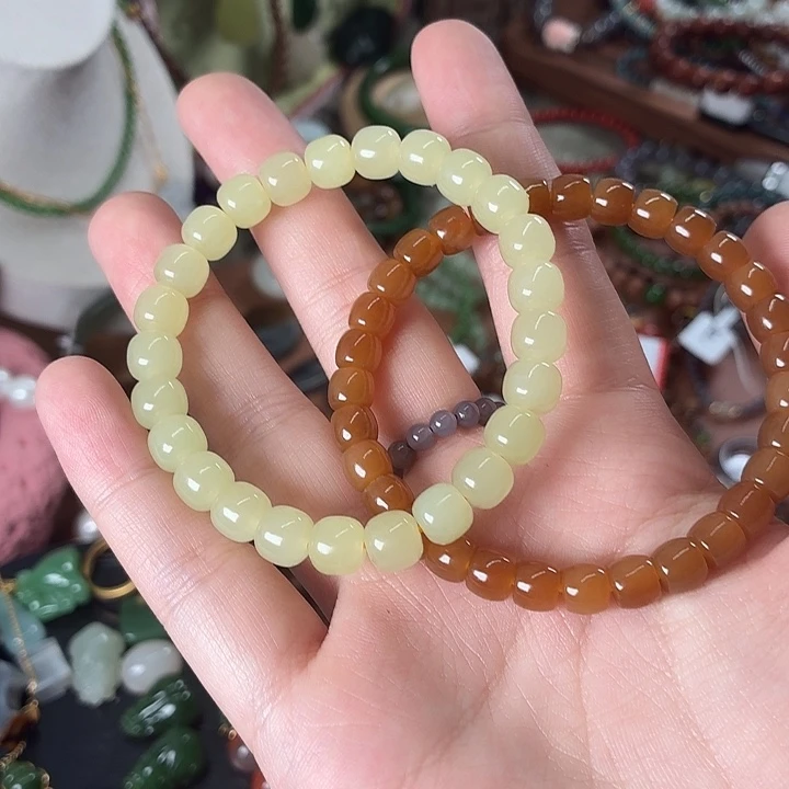 黄口➕糖串 卡7*8加黄口珠子