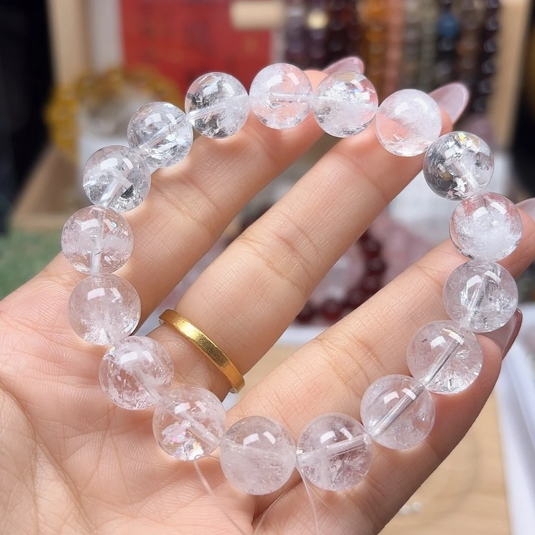 水晶手链未镶嵌白阿塞12