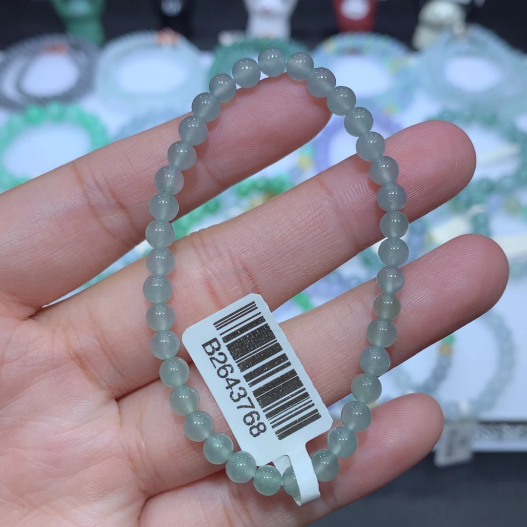 翡翠未镶嵌手串天然