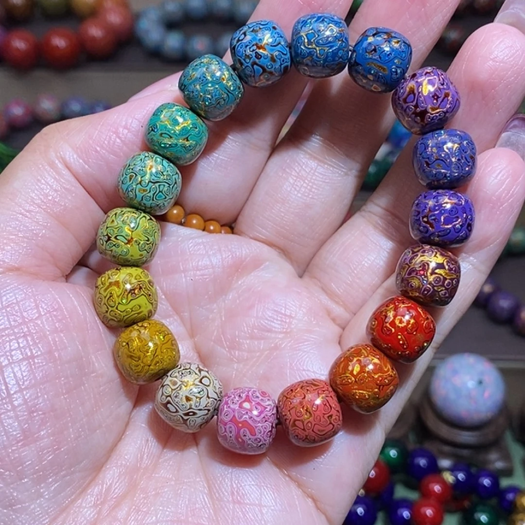 大漆珠10*11老型多宝