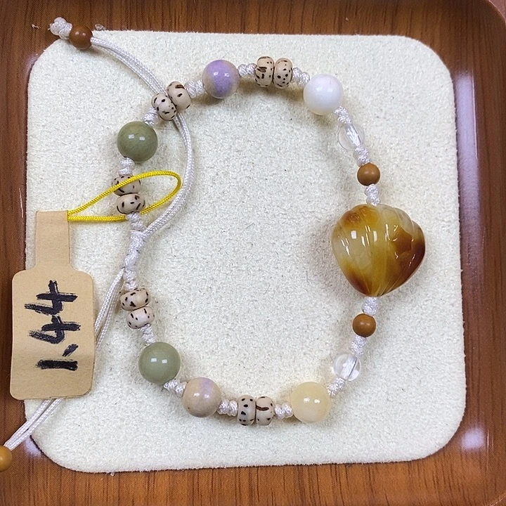 橄榄核吊坠福利贝壳手串