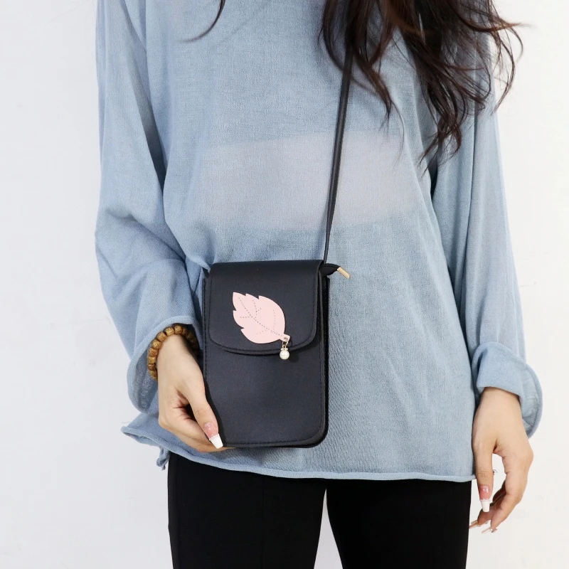 2025新款甜美小清新手机包女包多隔层斜挎包简约迷你小包包零钱包