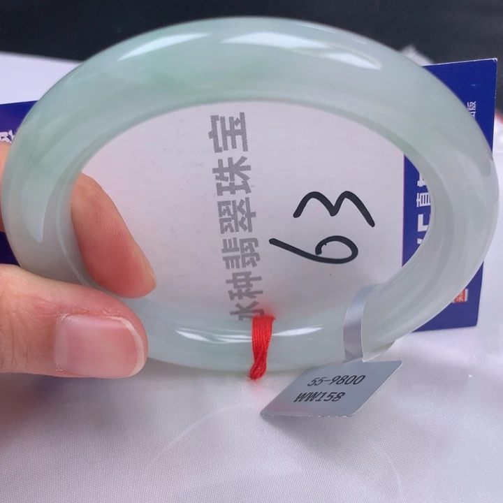 翡翠未镶嵌手镯缅甸天然a货翡翠手镯