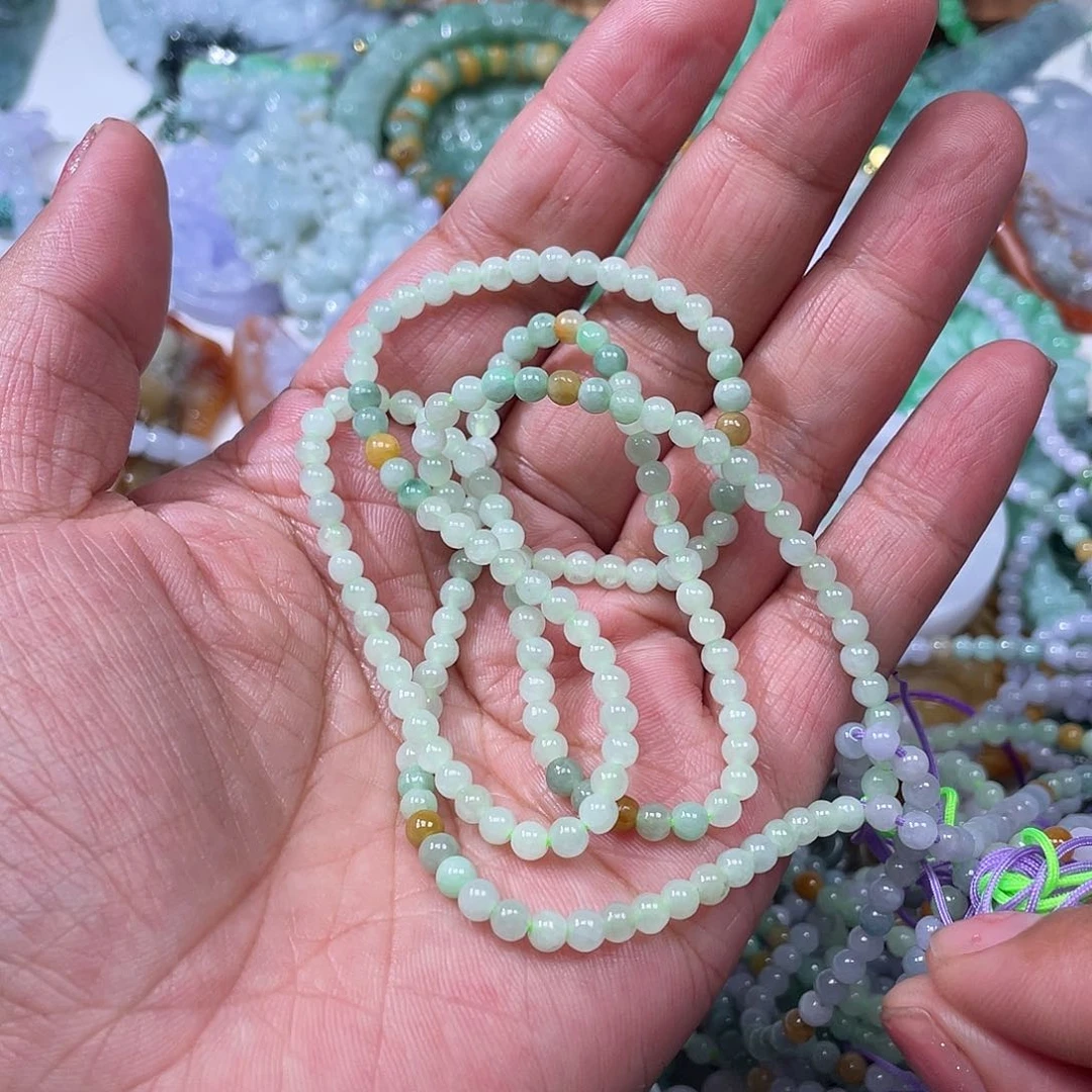 颈饰未镶嵌翡翠翡玉缘翡翠