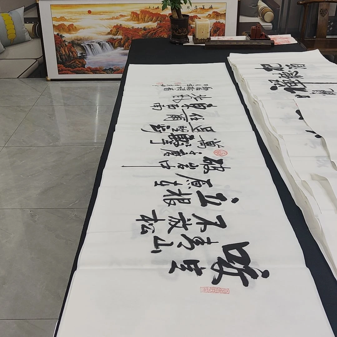 白武坤老师作品一副