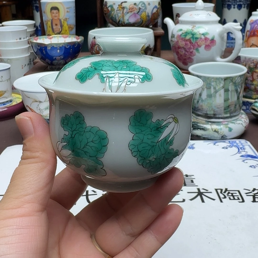 景德镇手工手绘展示