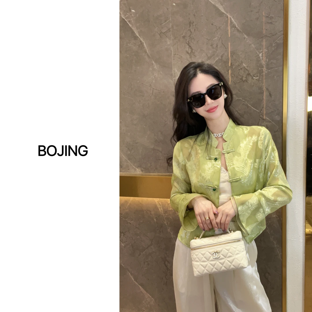 【一枝独秀】新中式气质网红时尚夏季防晒外套