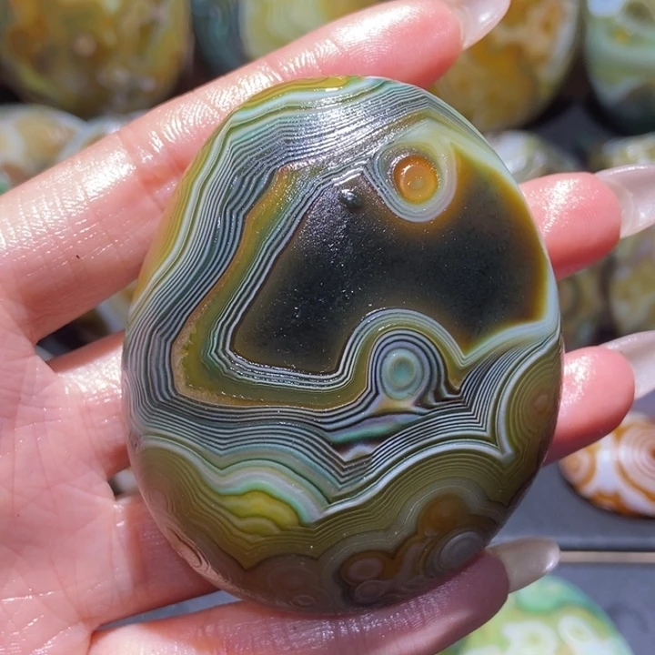 【闪购商品】未镶嵌玛瑙/玉髓珠宝奇石f