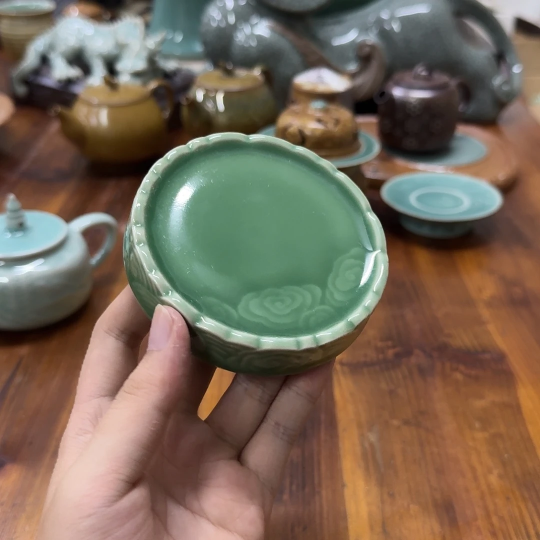 小仲青瓷茶器微瑕3733