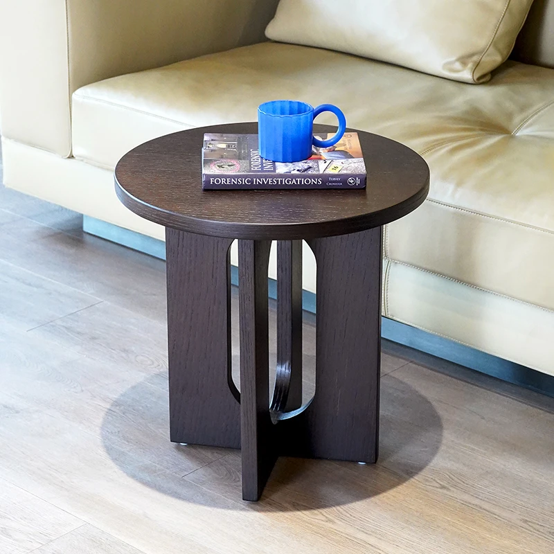 意式现代轻奢客厅简约小茶几桌北欧极简沙发边几角几