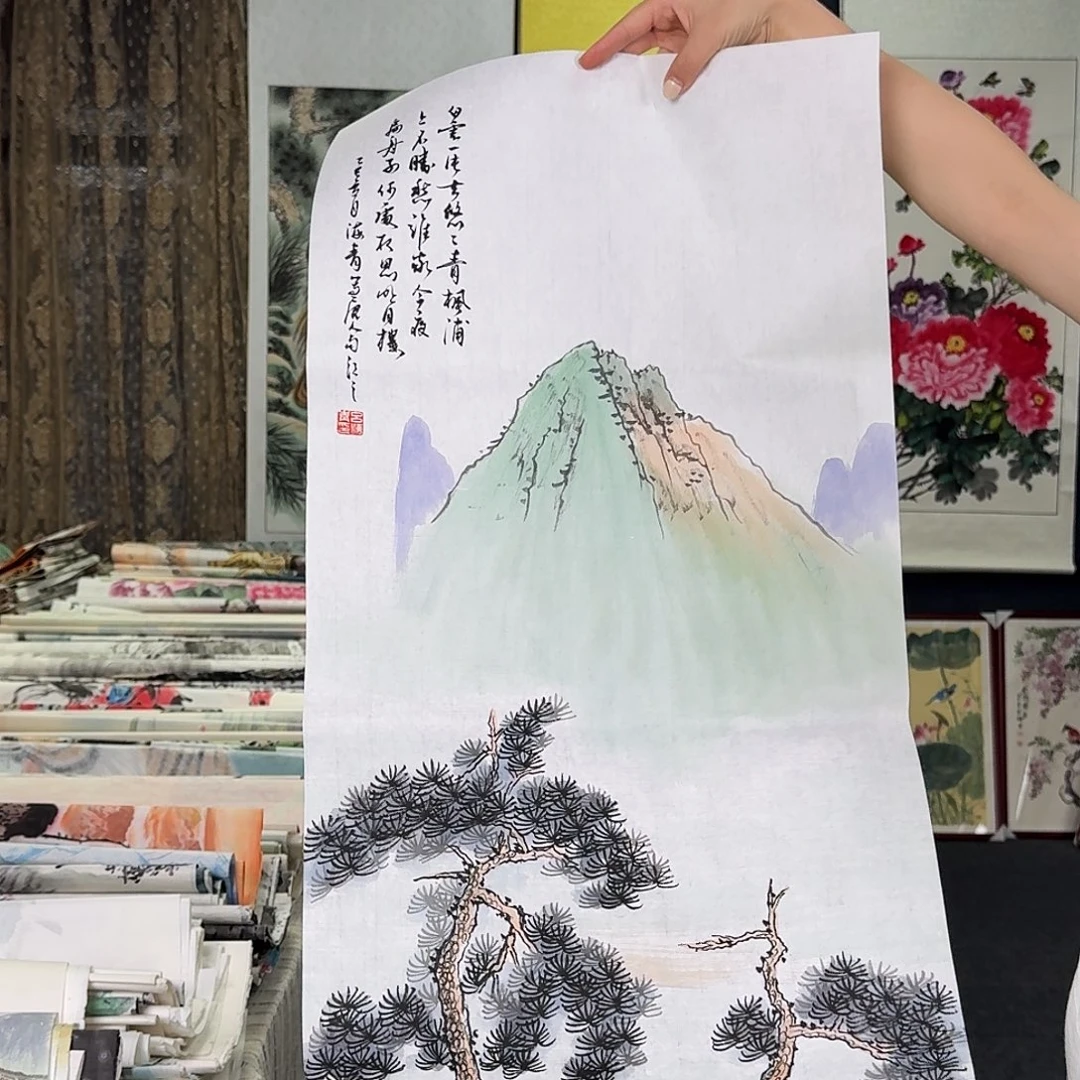 纯手绘年画好作品