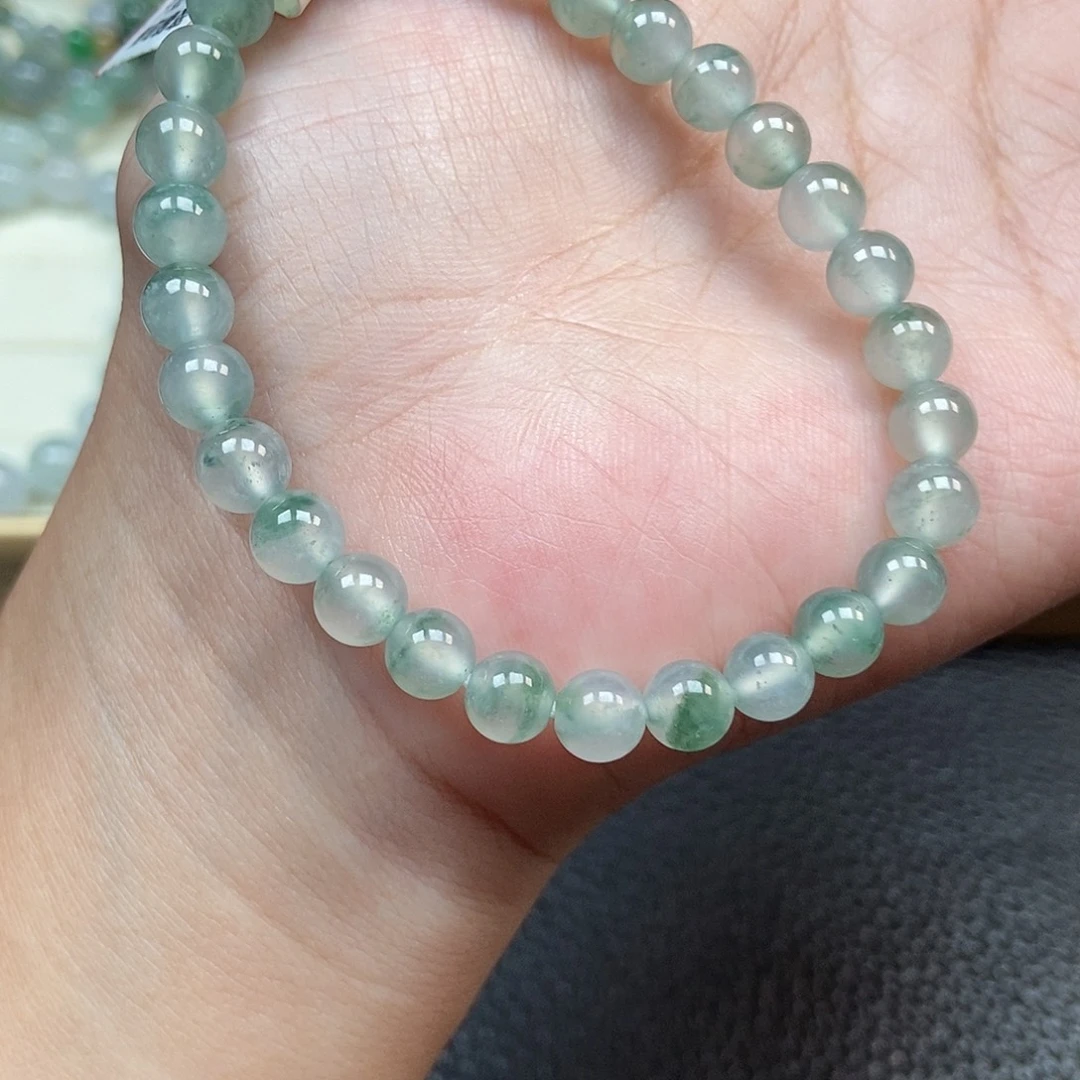 未镶嵌手链翡翠卡6.5