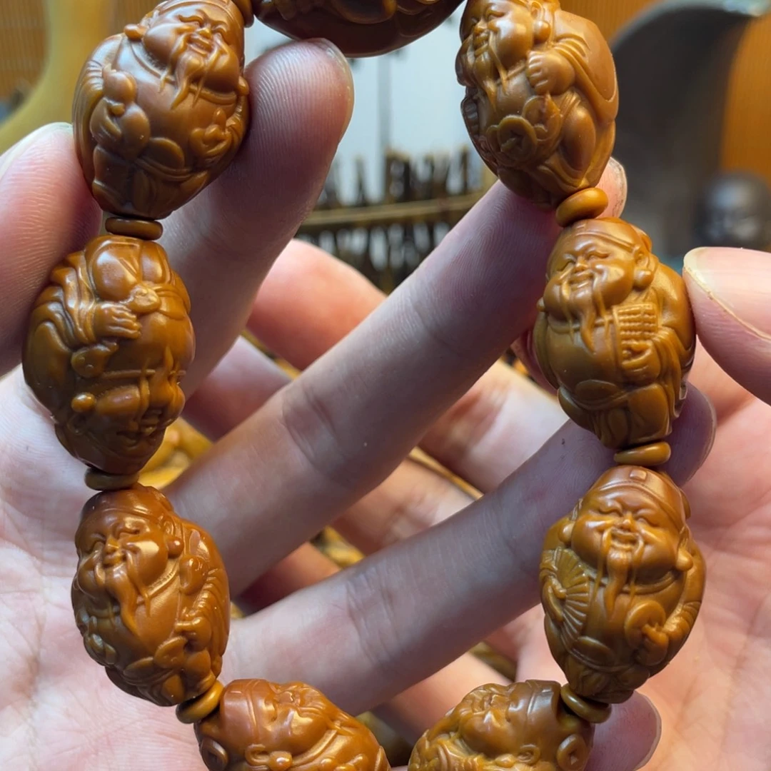 橄榄核手串/手链橄榄核雕工艺手串5119