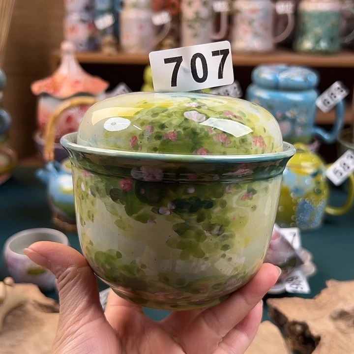 杯景德镇陶瓷手绘作品707