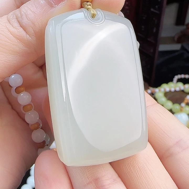 和田玉未镶嵌颈饰定制发货