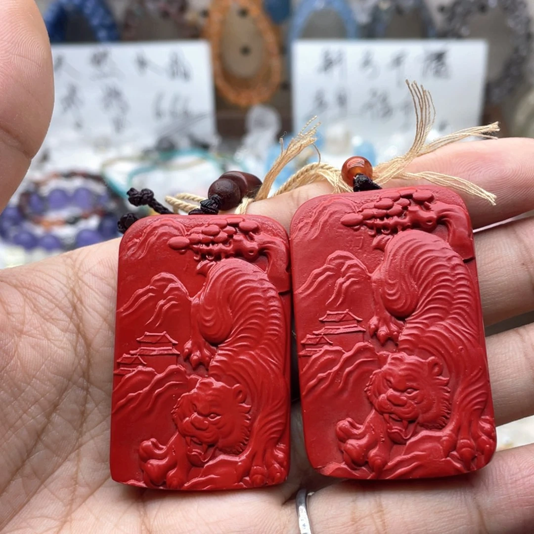 手链水晶未镶嵌猛虎下山