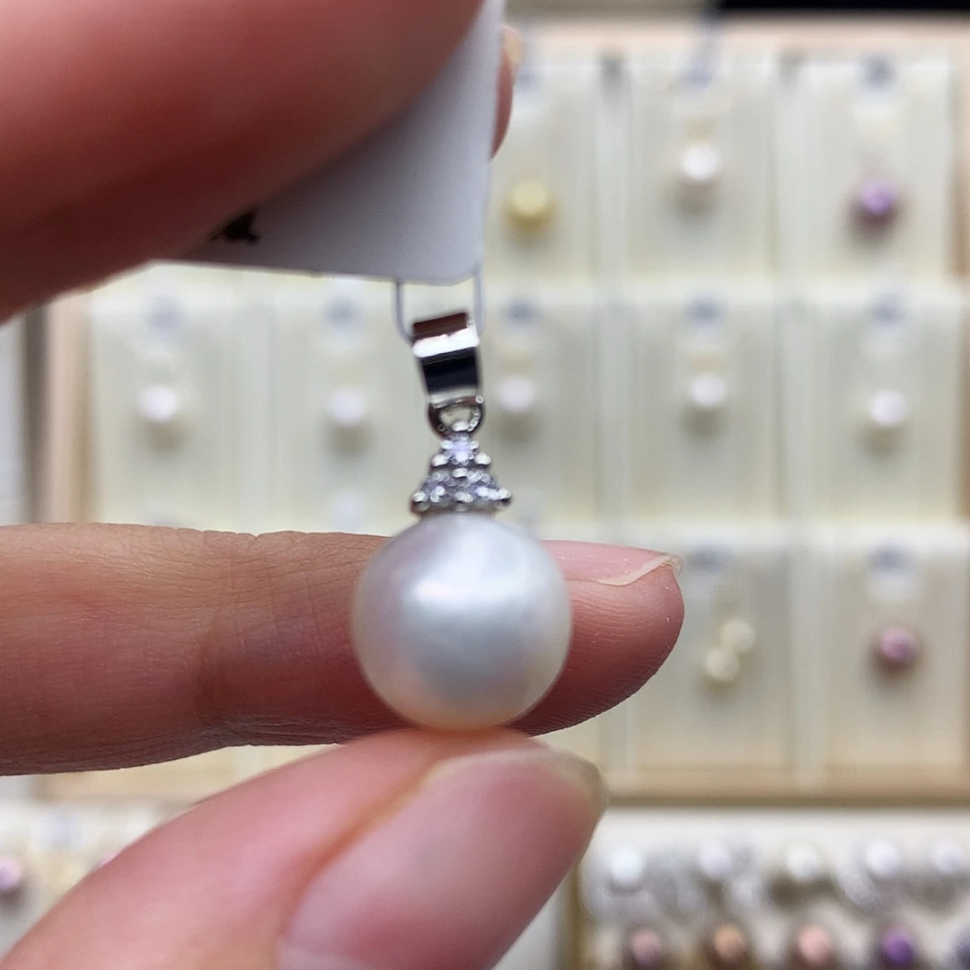 淡水珍珠合金吊坠(赠链)