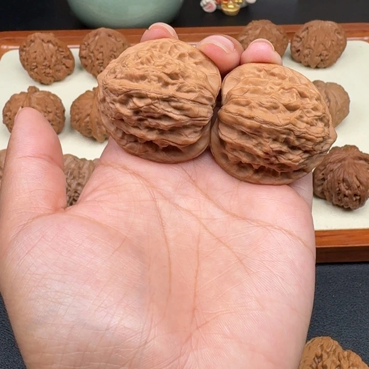 文玩核桃把件全品公子帽40