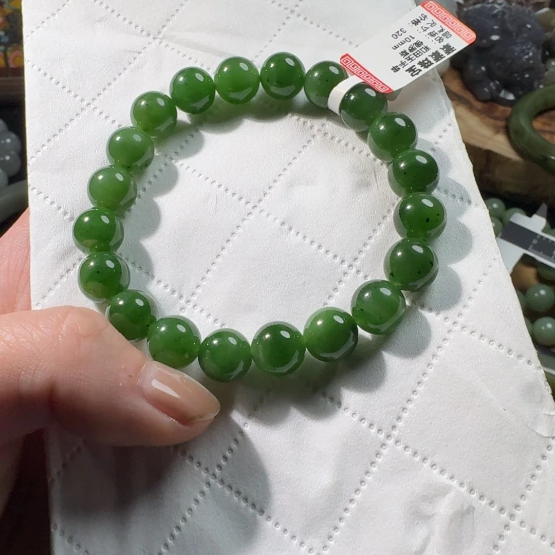 和田玉手串未镶嵌