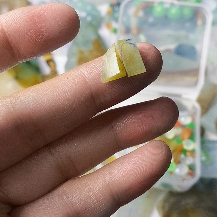 翡翠散珠天然翡翠A货