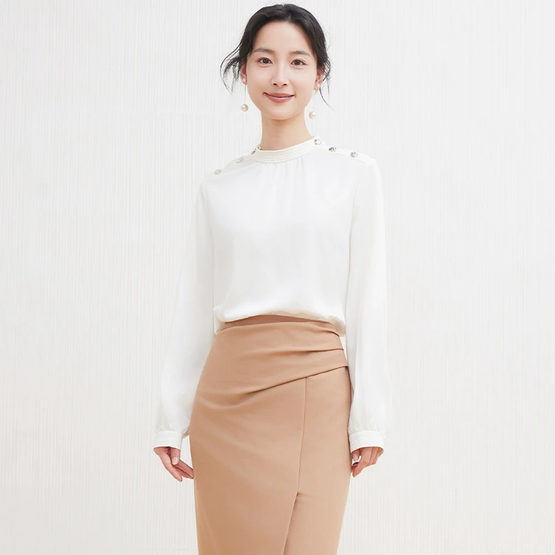 佳人苑衬衫秋季新款J432261