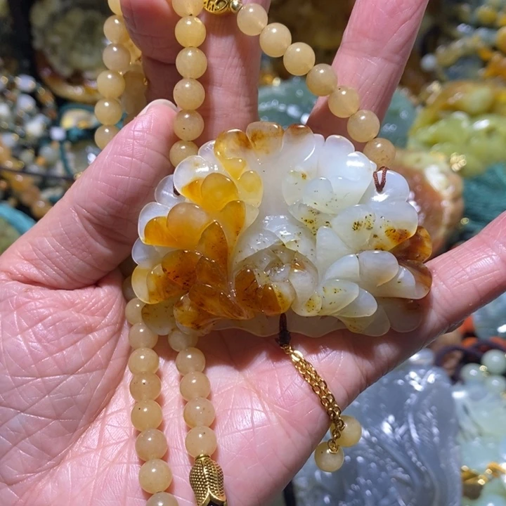 岫玉岫玉吊坠未镶嵌