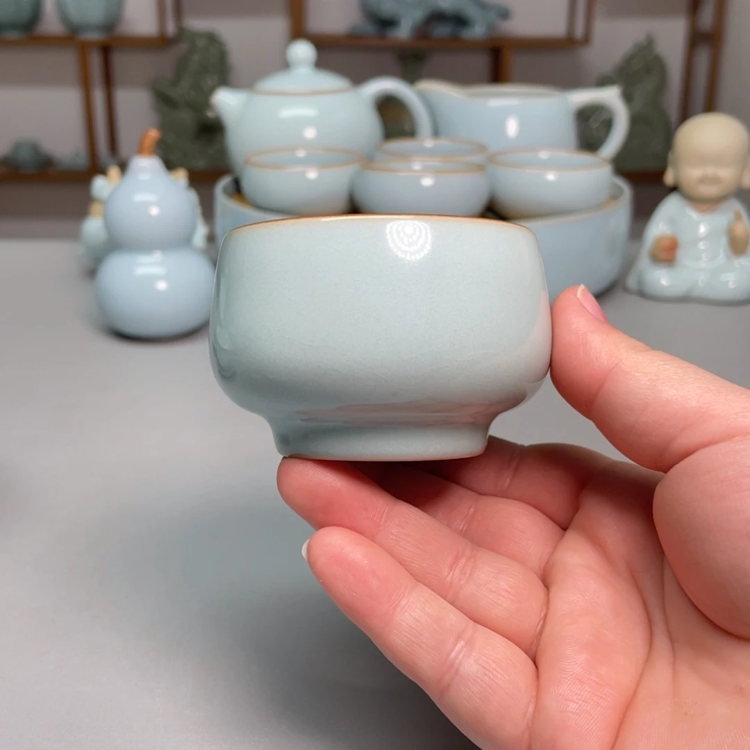 瓷赵琳老师禅定杯带礼盒