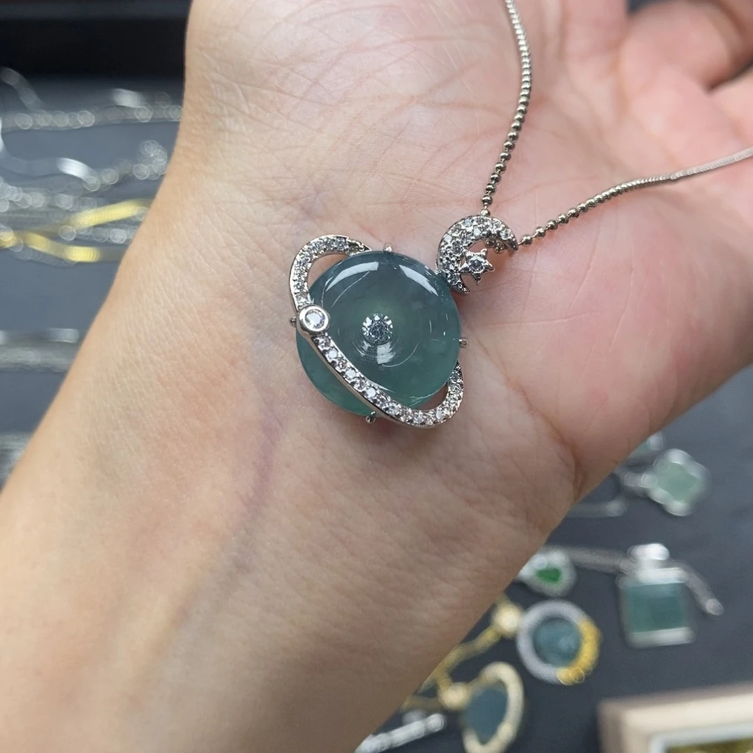 未镶嵌挂件翡翠翡翠