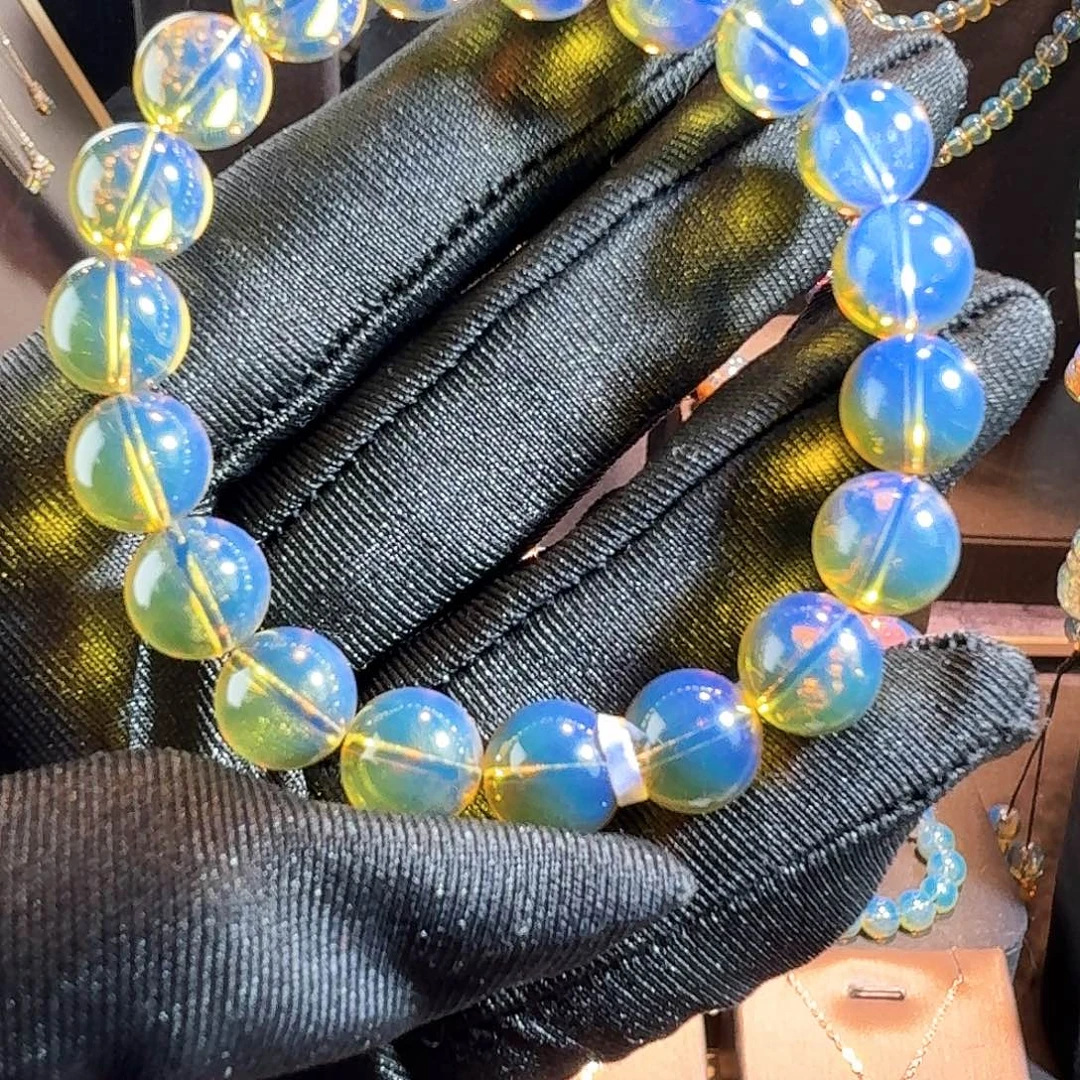 琥珀未镶嵌手链墨西哥